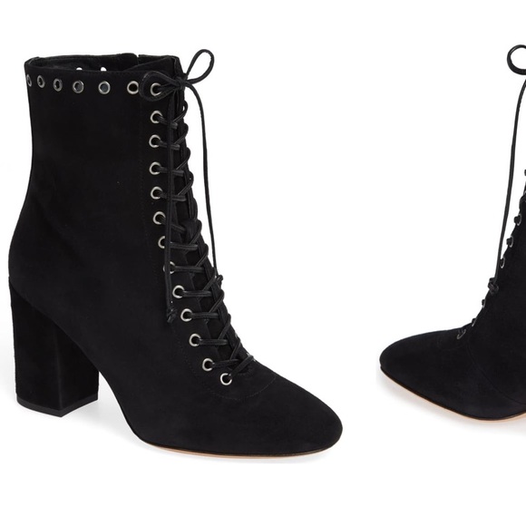 coach dean lace up bootie